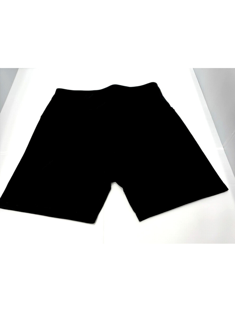 Maternity Shorts Casual High Waisted Athletic Lounge Wear, Black, Size Large